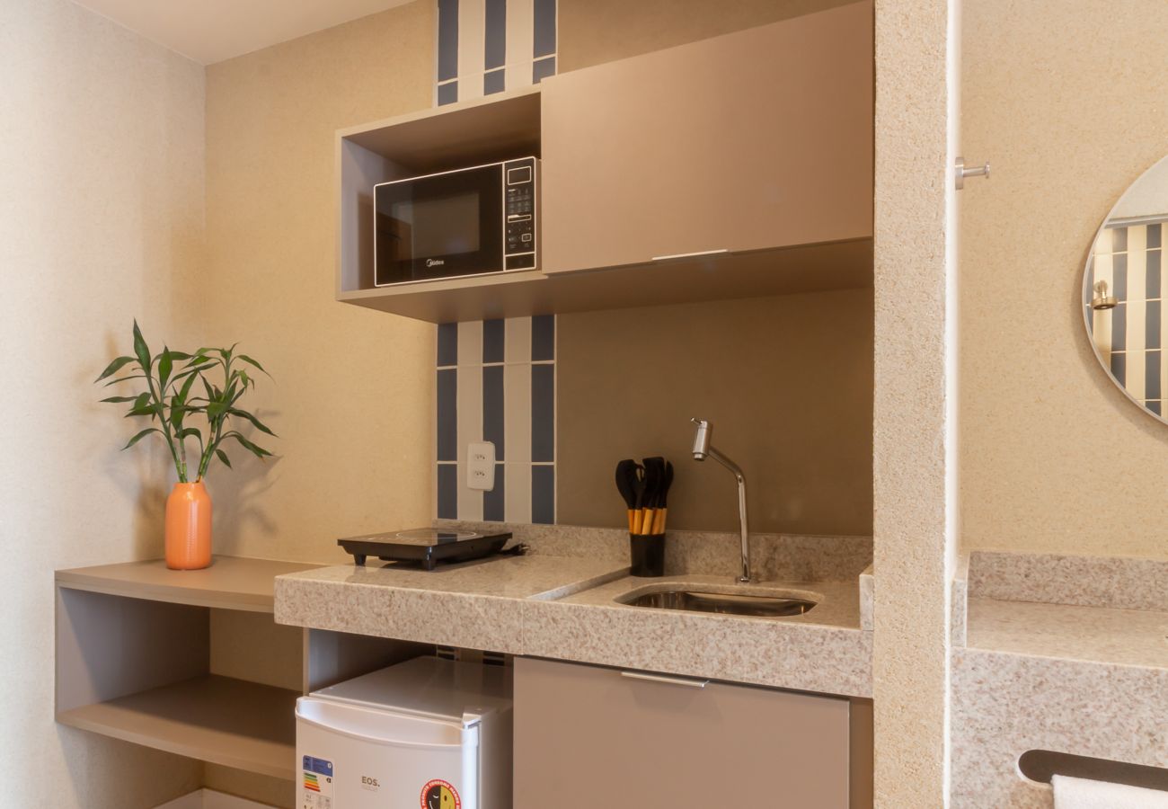 Apartamento em Rio de Janeiro - Vista para o Mar e Varanda com Banheira  | Q21