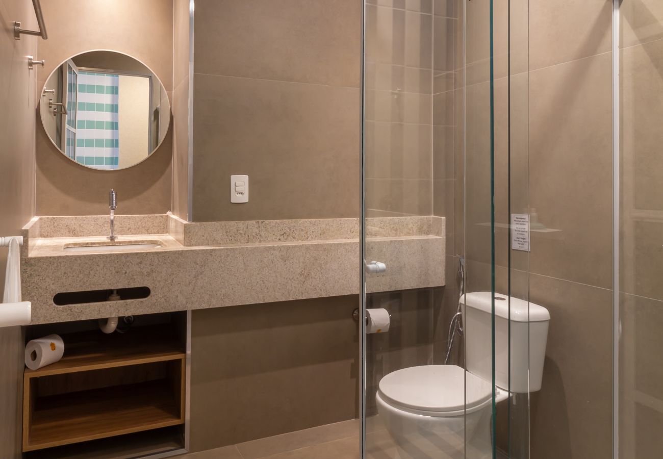 Apartamento em Rio de Janeiro - Vista para o Mar e Varanda com Banheira  | Q4