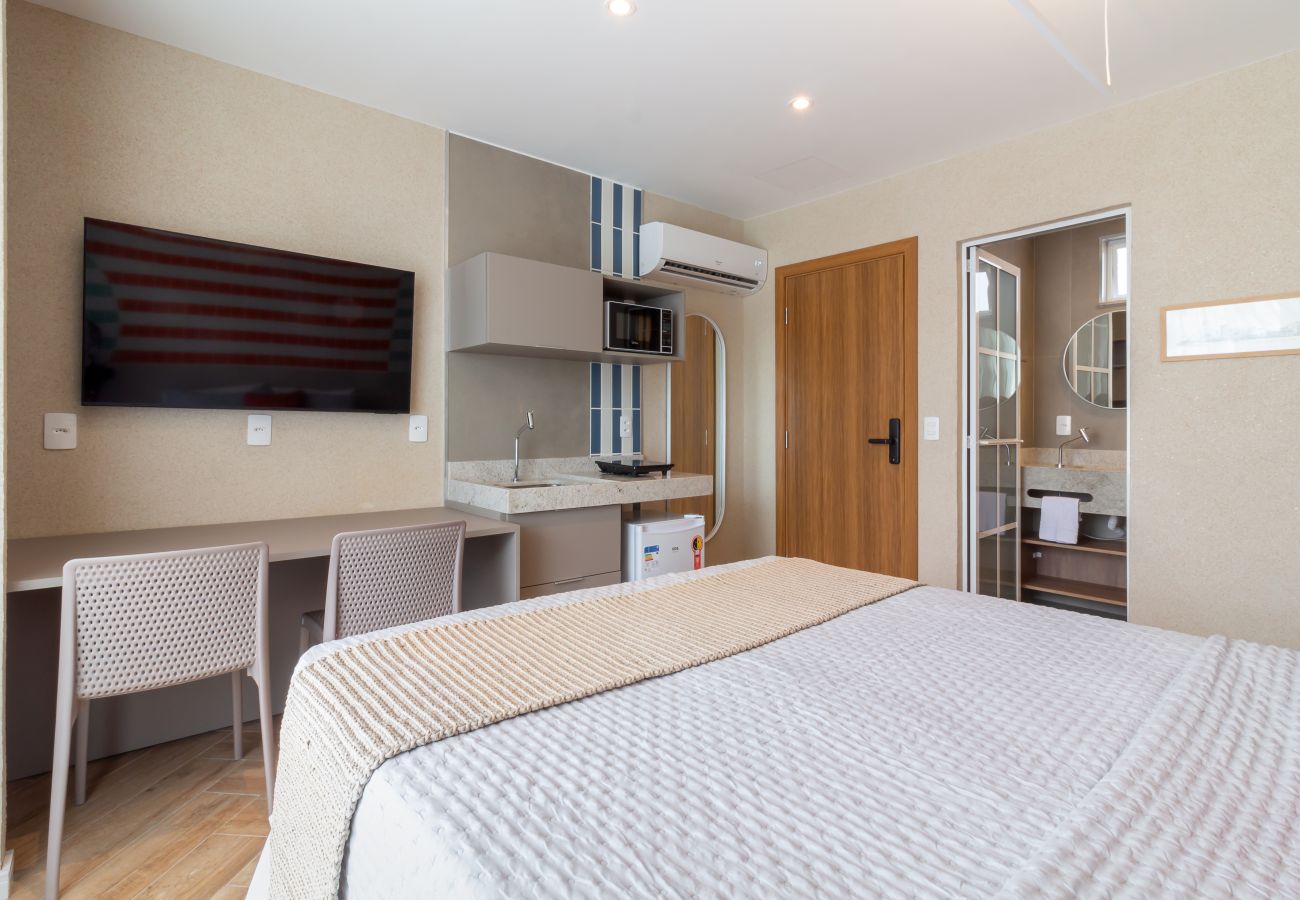 Apartamento em Rio de Janeiro - Vista para o Mar e Varanda com Banheira | Q2