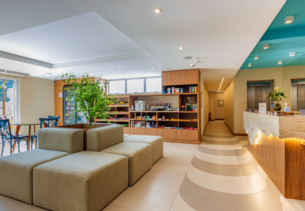 Apartamento em Rio de Janeiro - Vista para o Mar e Varanda com Banheira | Q2