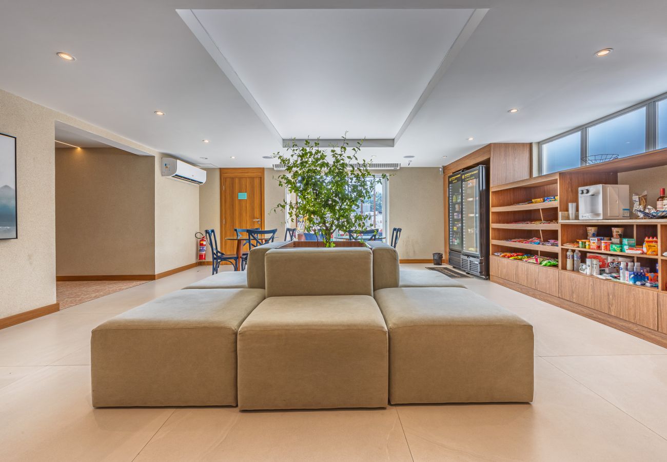 Apartamento em Rio de Janeiro - Vista para o Mar e Varanda com Banheira | Q2