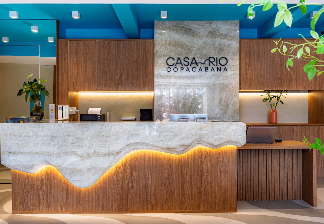 Apartamento em Rio de Janeiro - Vista para o Mar e Varanda com Banheira | Q12