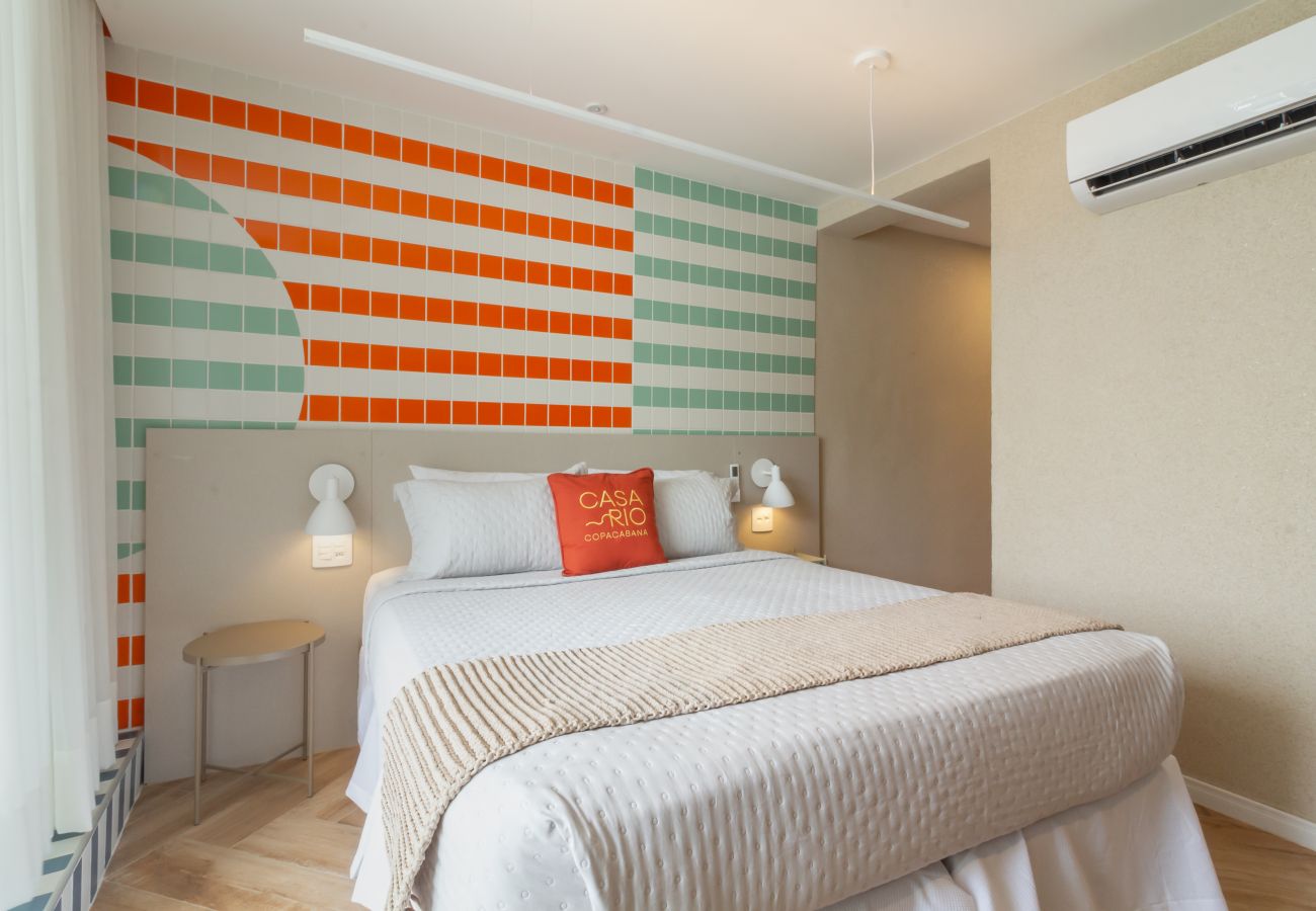 Apartamento em Rio de Janeiro - Vista para o Mar e Varanda com Banheira | Q20