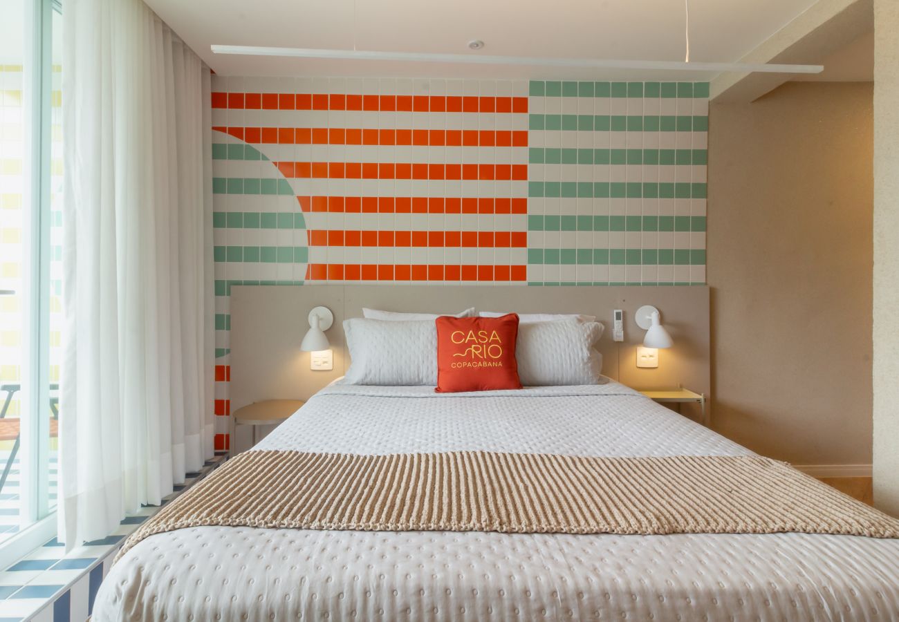 Apartamento em Rio de Janeiro - Vista para o Mar e Varanda com Banheira | Q20