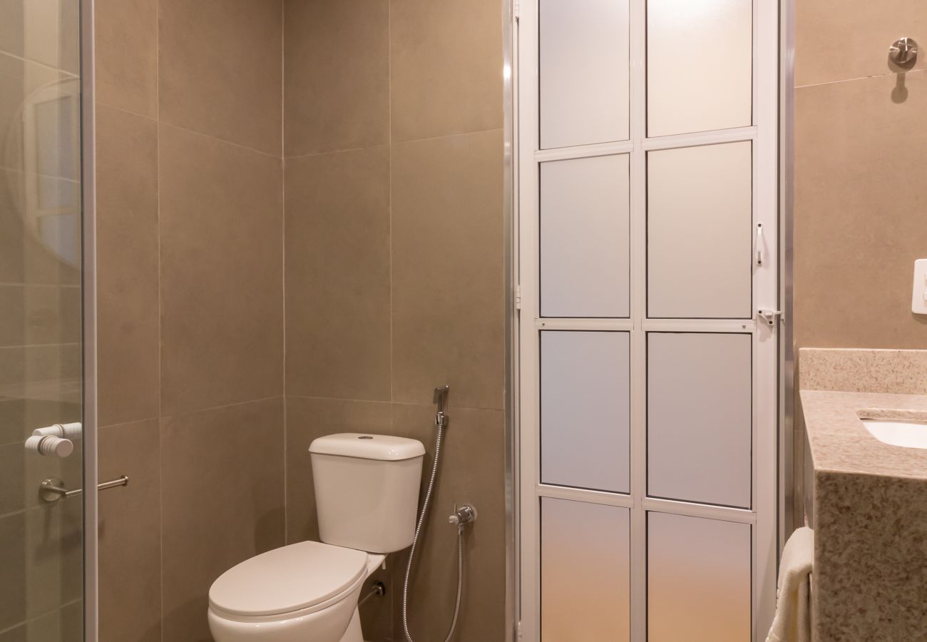 Apartamento em Rio de Janeiro - Vista para o Mar e Varanda com Banheira | Q20