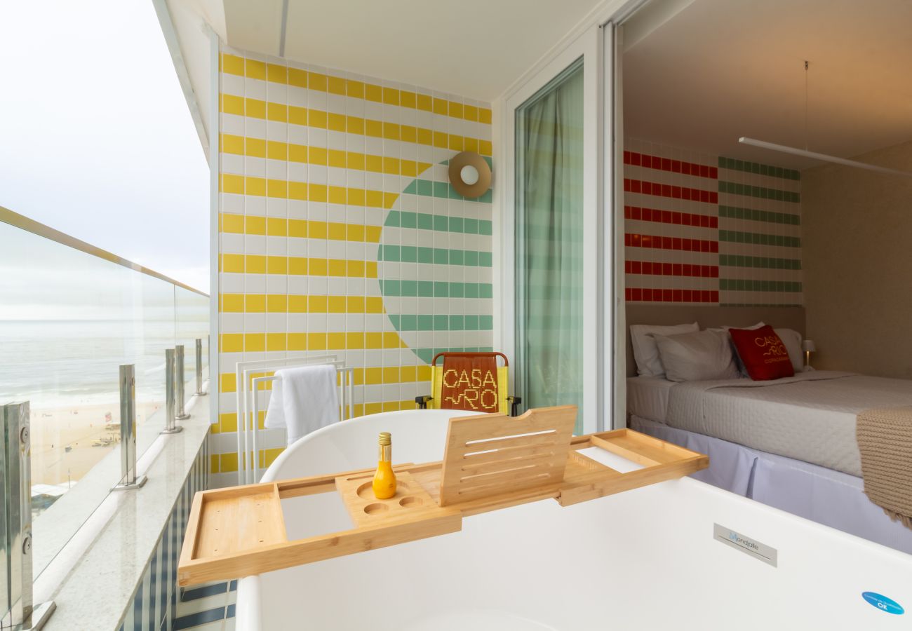 Apartamento em Rio de Janeiro - Vista para o Mar e Varanda com Banheira | Q18