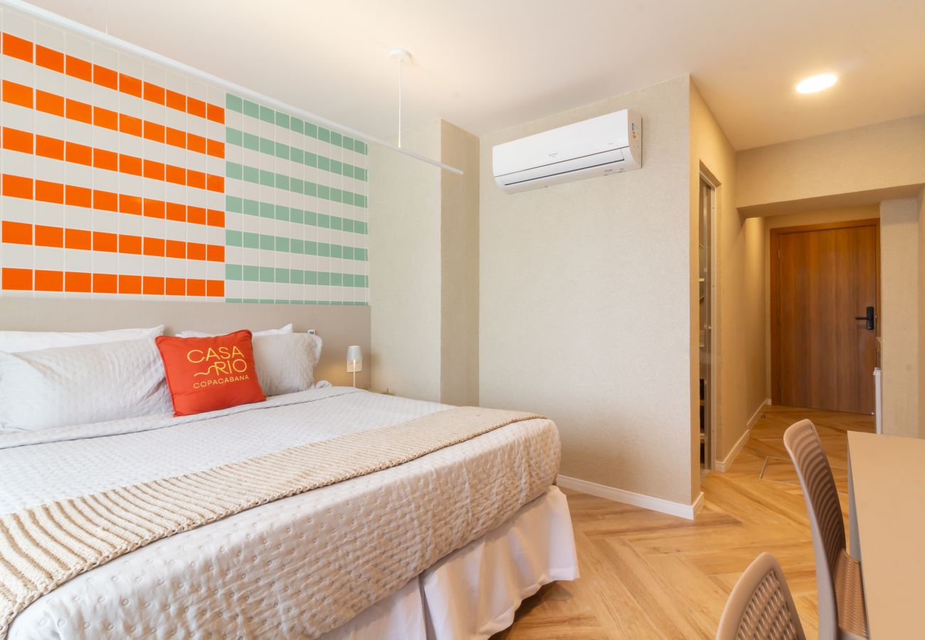 Apartamento em Rio de Janeiro - Vista para o Mar e Varanda com Banheira | Q18