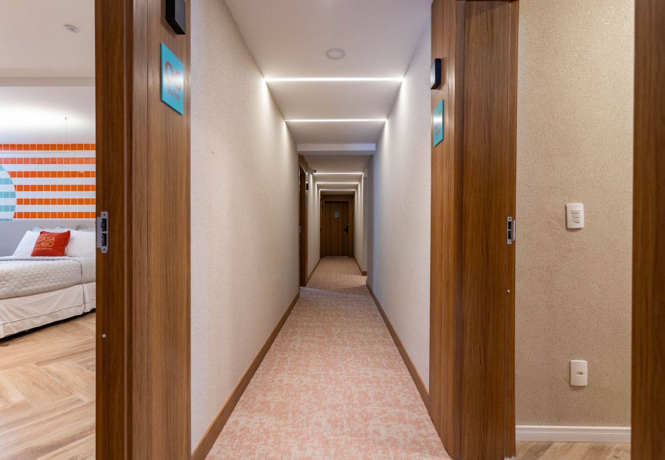 Apartamento em Rio de Janeiro - Vista para o Mar e Varanda com Banheira | Q18