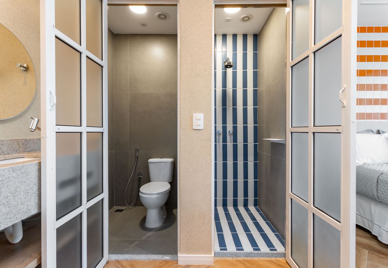 Apartamento em Rio de Janeiro - Vista para o Mar e Varanda com Banheira | Q11