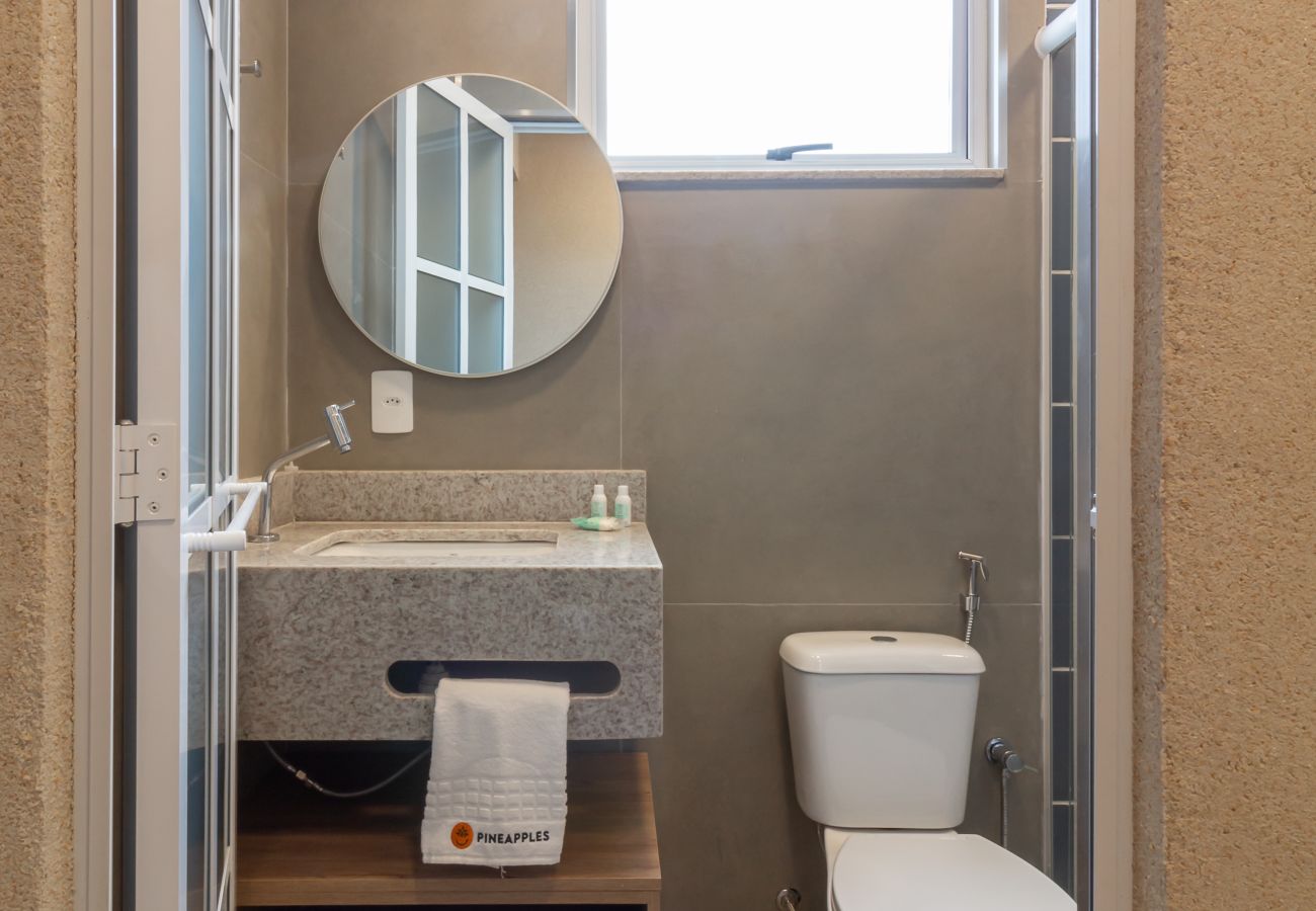 Apartamento em Rio de Janeiro - Vista para o Mar e Varanda com Banheira | Q17