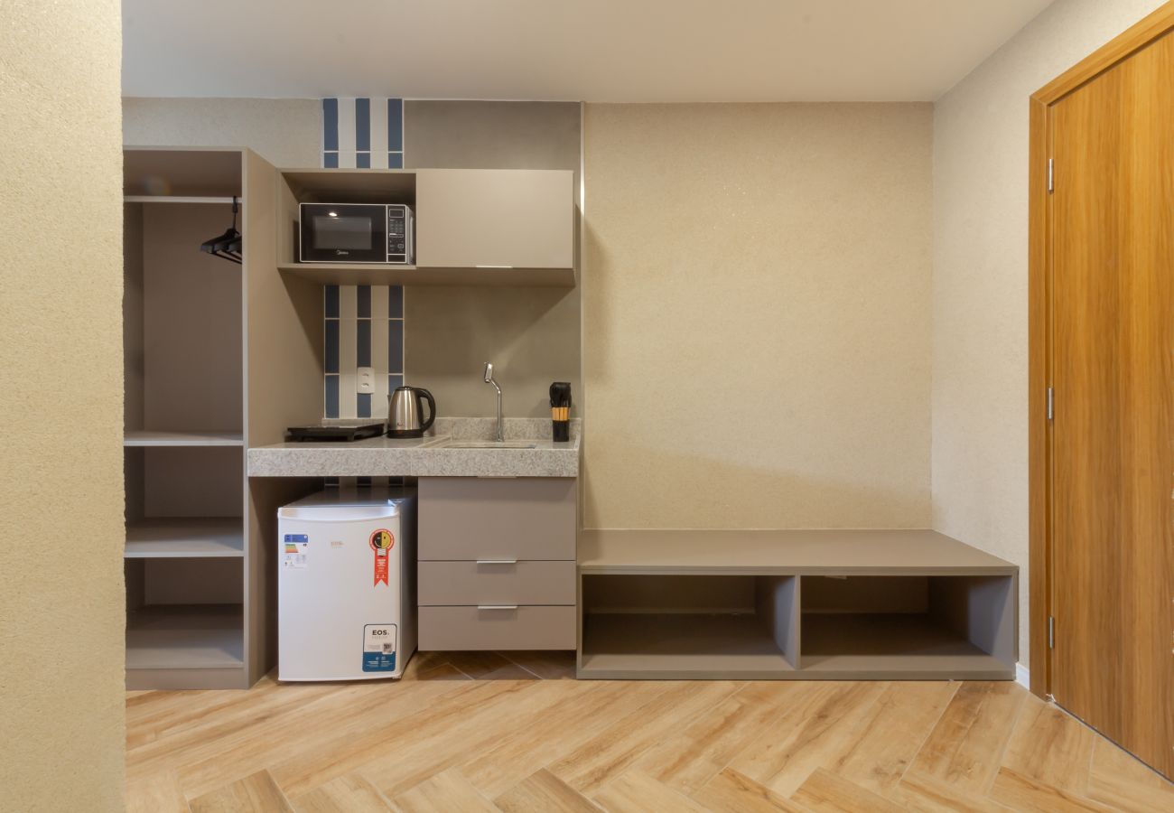 Apartamento em Rio de Janeiro - Vista para o Mar e Varanda com Banheira | Q19