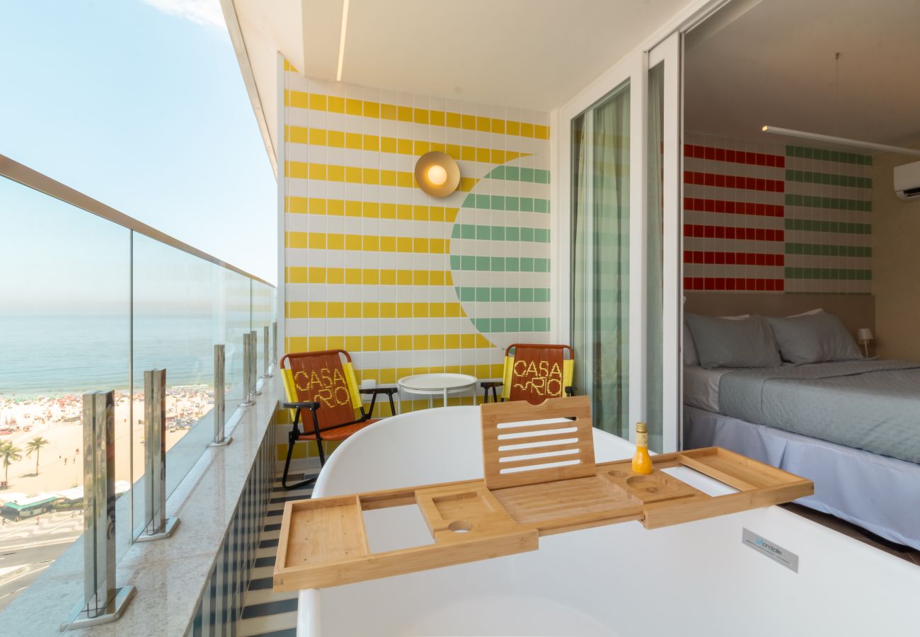 Apartment in Rio de Janeiro - Sea View and Balcony with Bathtub | Q21
