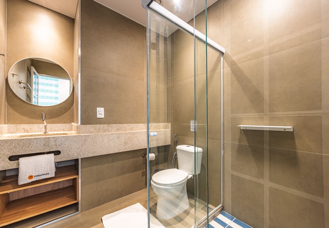 Apartment in Rio de Janeiro - Sea View and Balcony with Bathtub | Q4