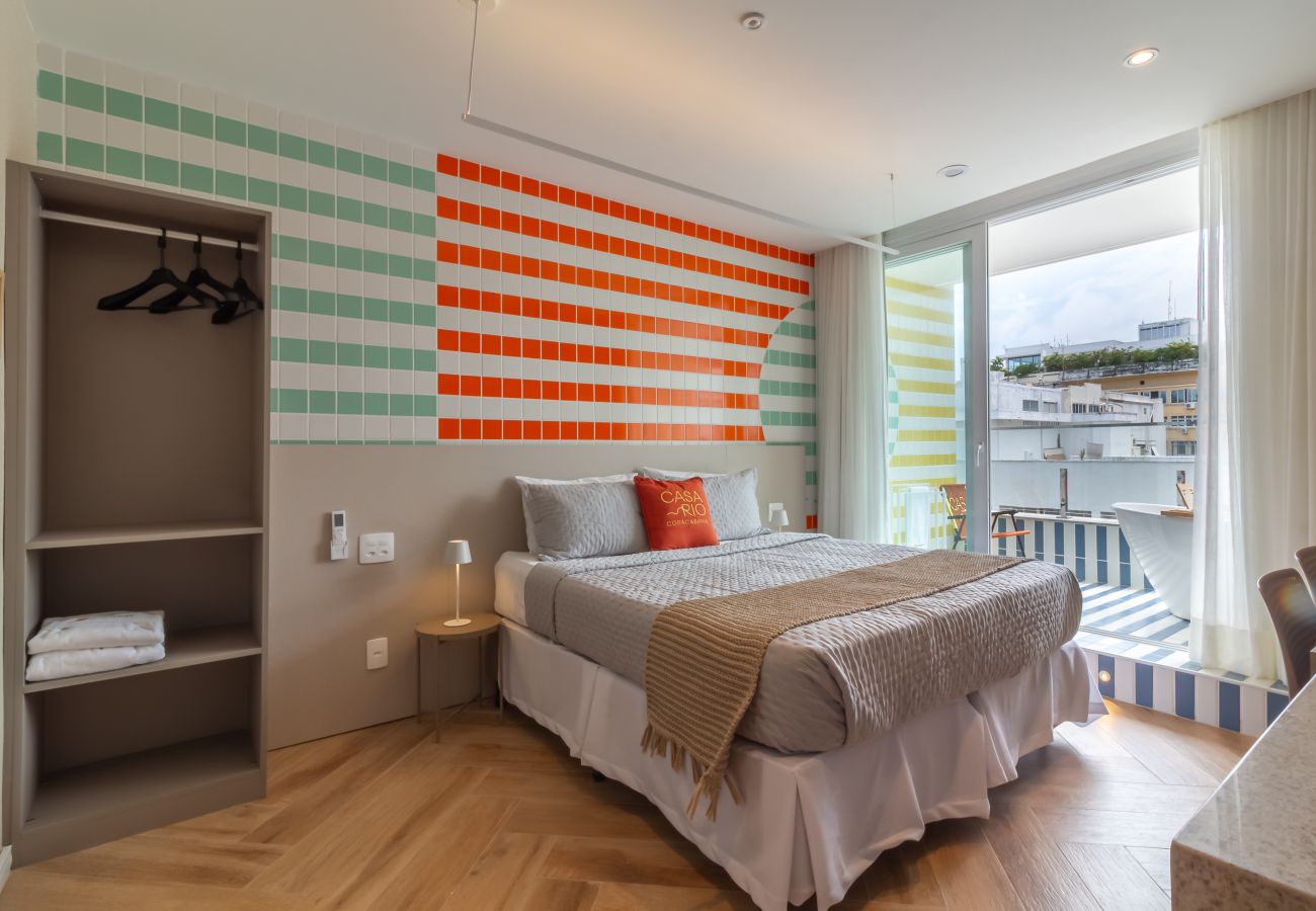 Apartment in Rio de Janeiro - Sea View and Balcony with Bathtub | Q2