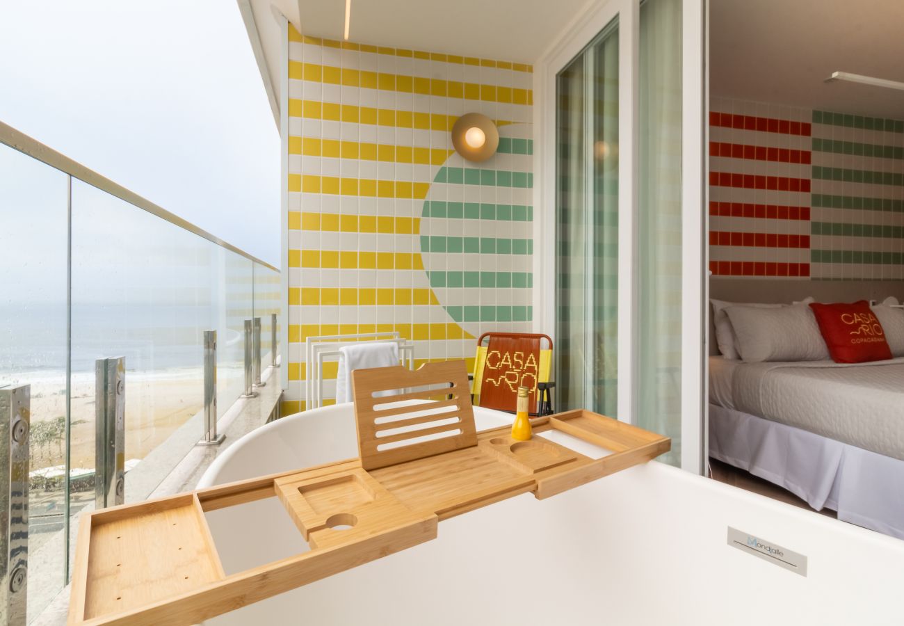 Apartment in Rio de Janeiro - Sea View and Balcony with Bathtub | Q20