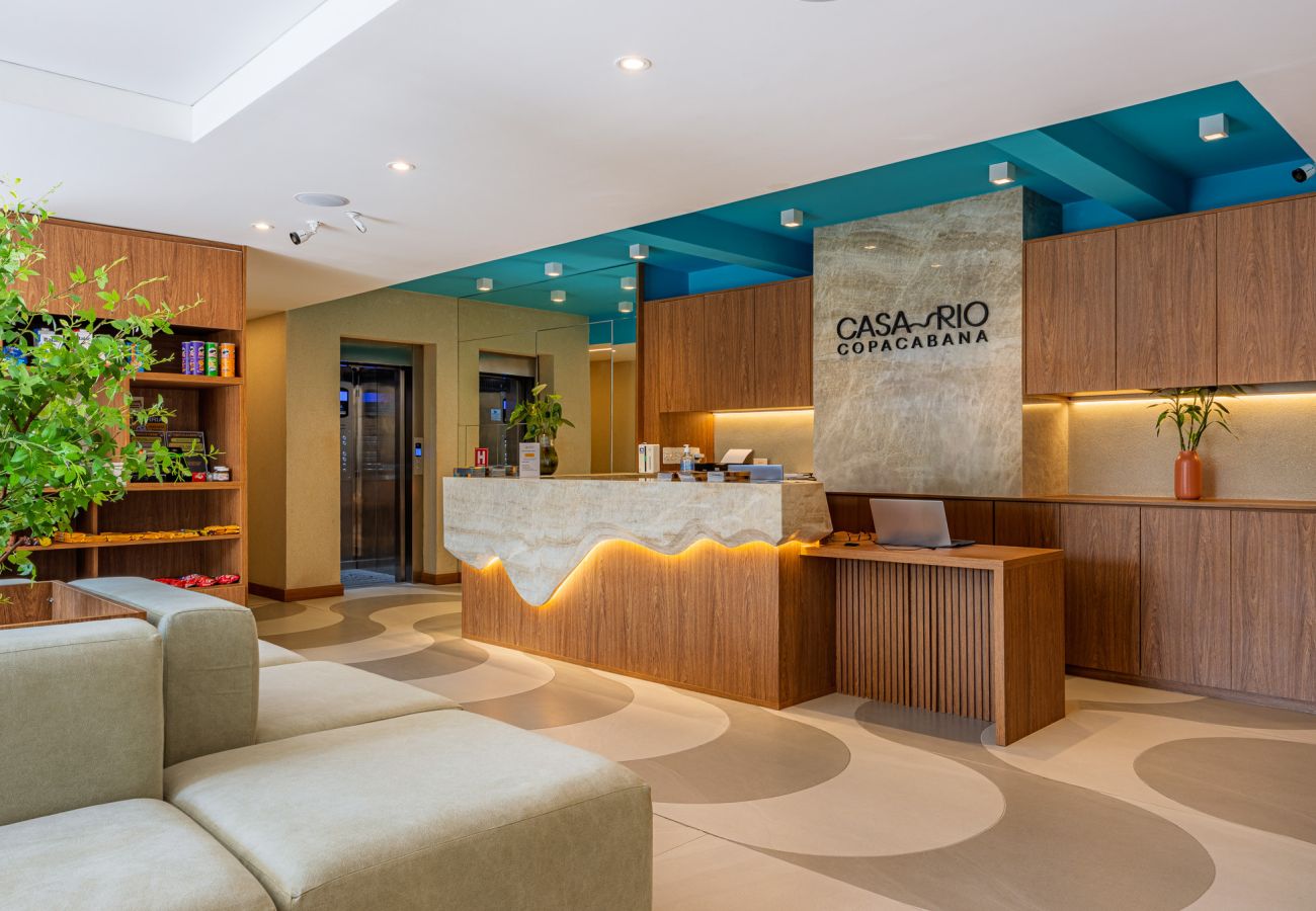 Apartment in Rio de Janeiro - Sea View and Balcony with Bathtub | Q17