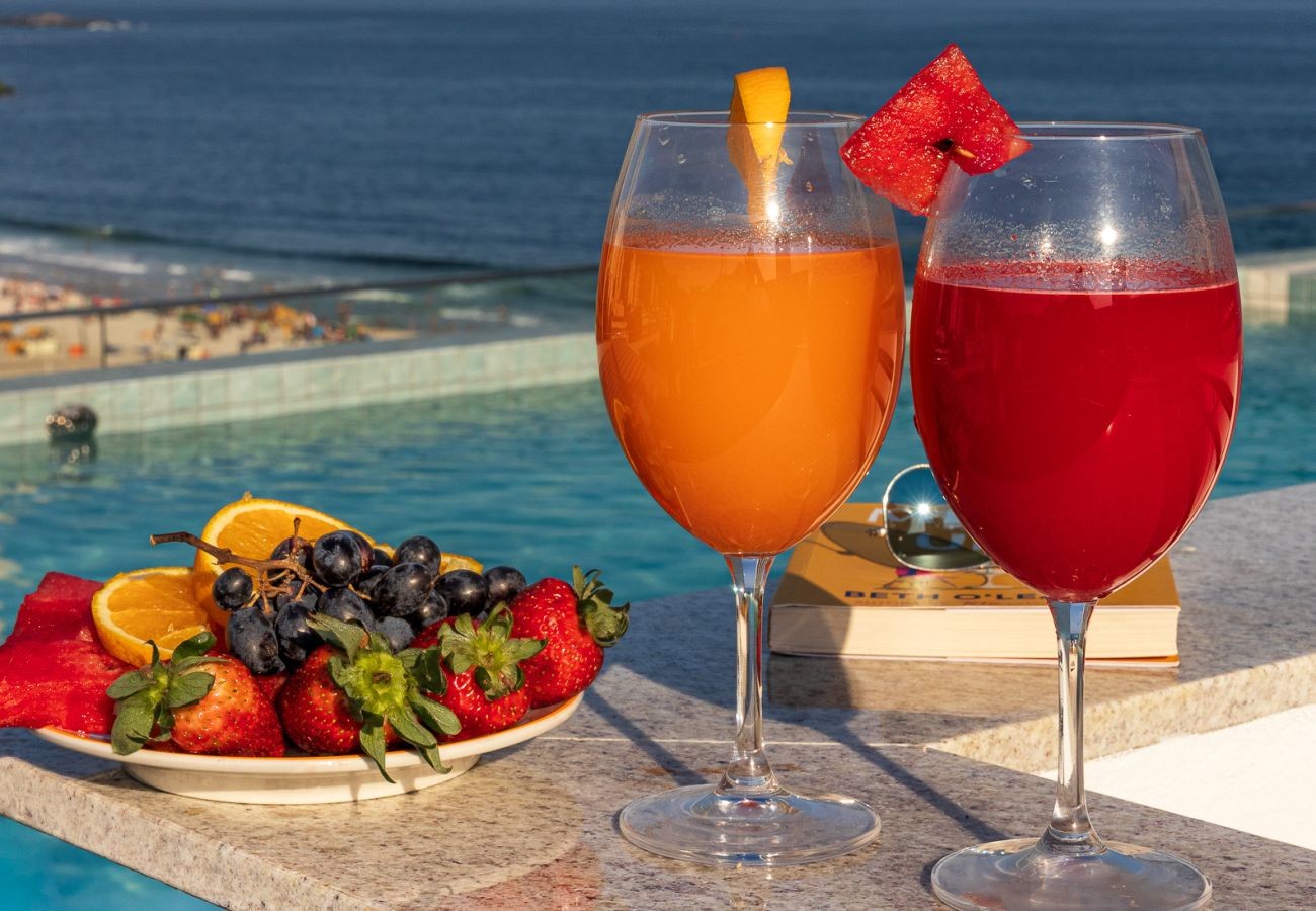 Apartamento en Rio de Janeiro - Vista al mar y balc&oacute;n con ba&ntilde;era | Q4