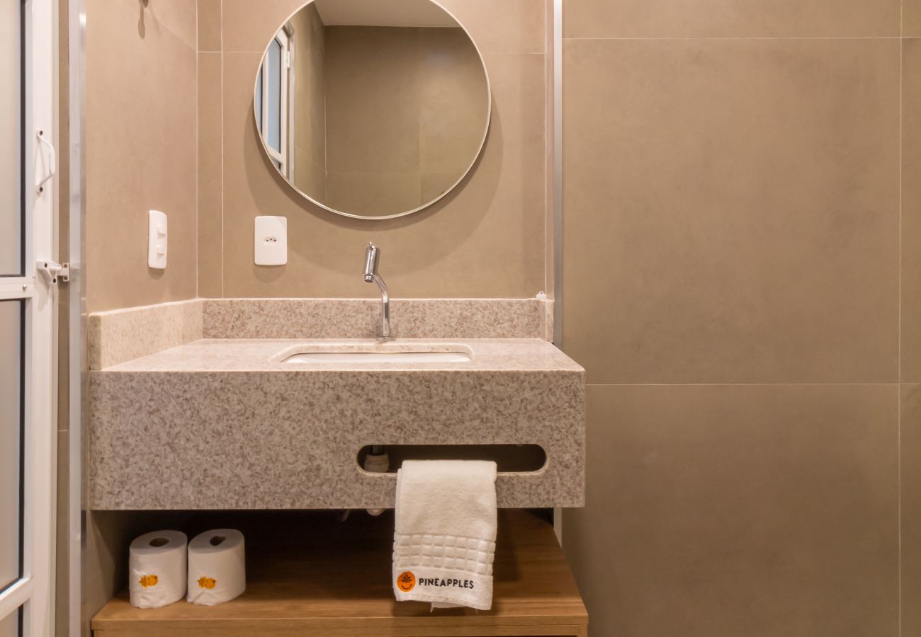 Apartamento en Rio de Janeiro - Vista al mar y balc&amp;oacute;n con ba&amp;ntilde;era | Q20