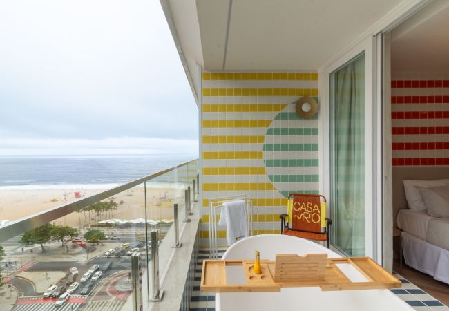 Apartamento en Rio de Janeiro - Vista al Mar y Balc&amp;amp;oacute;n con Ba&amp;amp;ntilde;era | Q18