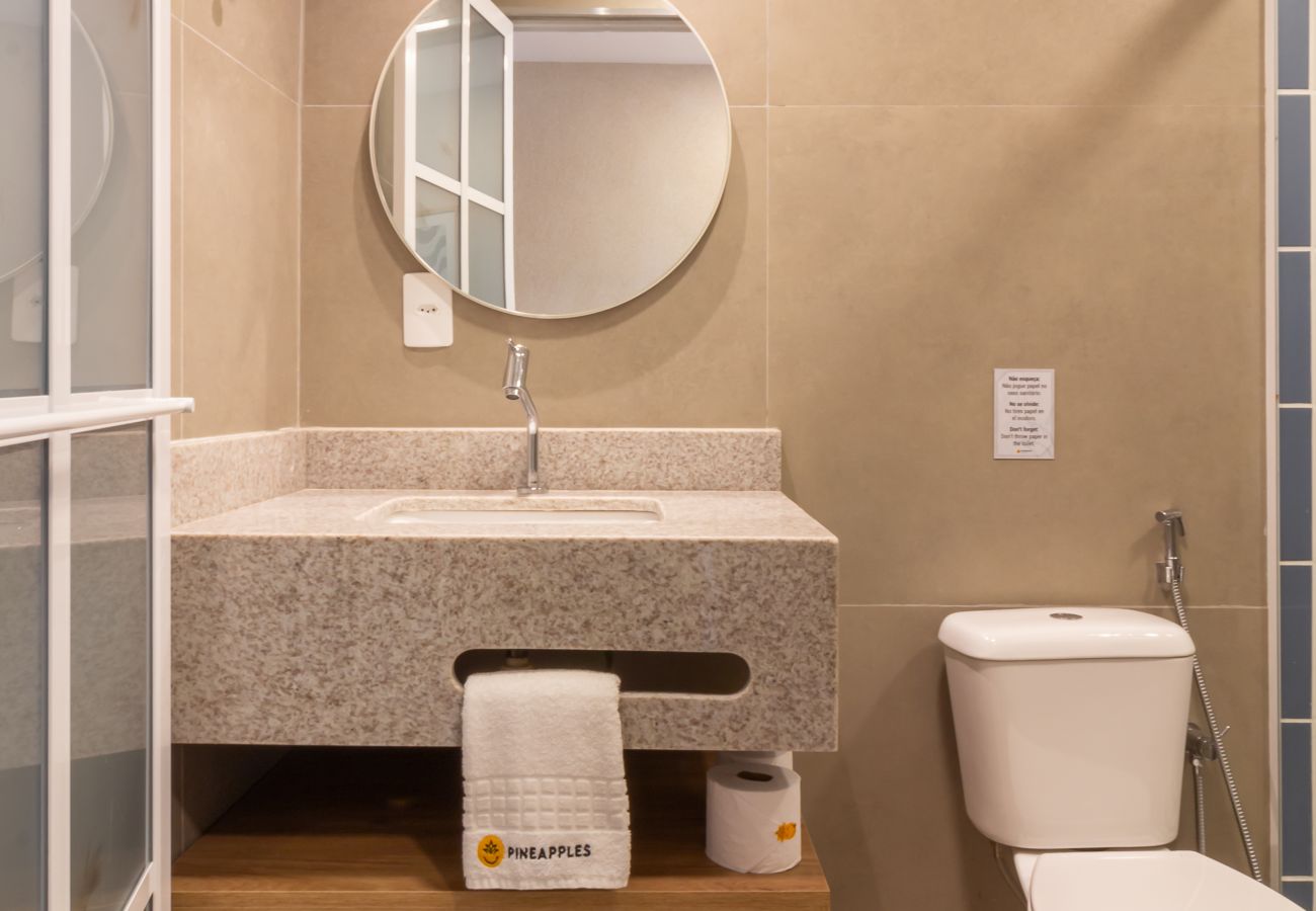 Apartamento en Rio de Janeiro - Vista para o Mar e Varanda com Banheira | Q22