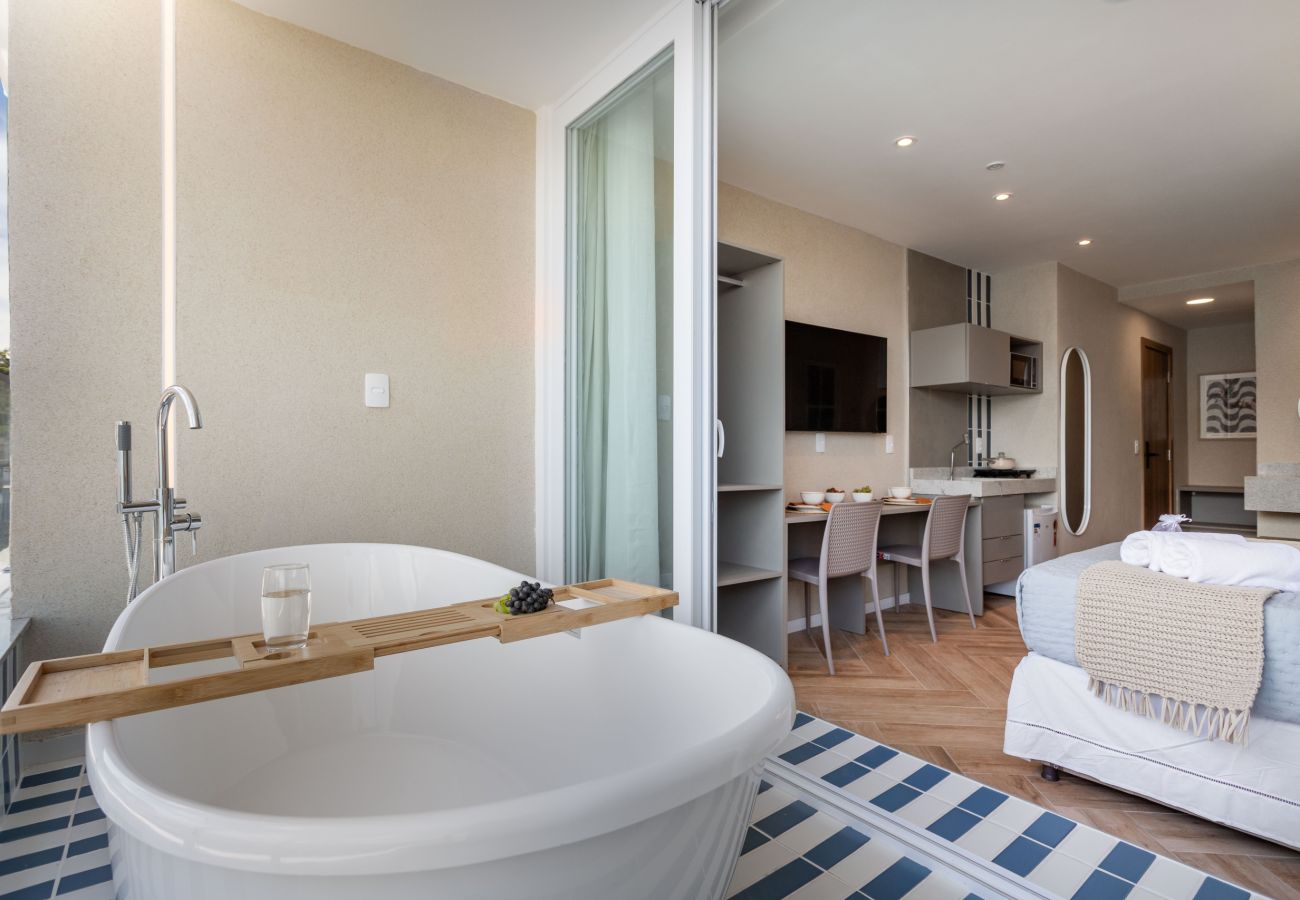 Apartamento en Rio de Janeiro - Vista al mar y balc&amp;oacute;n con ba&amp;ntilde;era | Q11