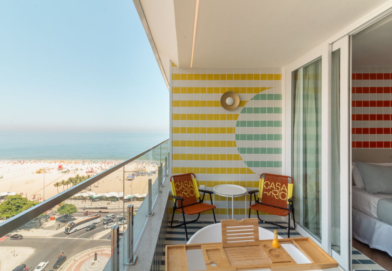 Appartement à Rio de Janeiro - Vista para o Mar e Varanda com Banheira  | Q21