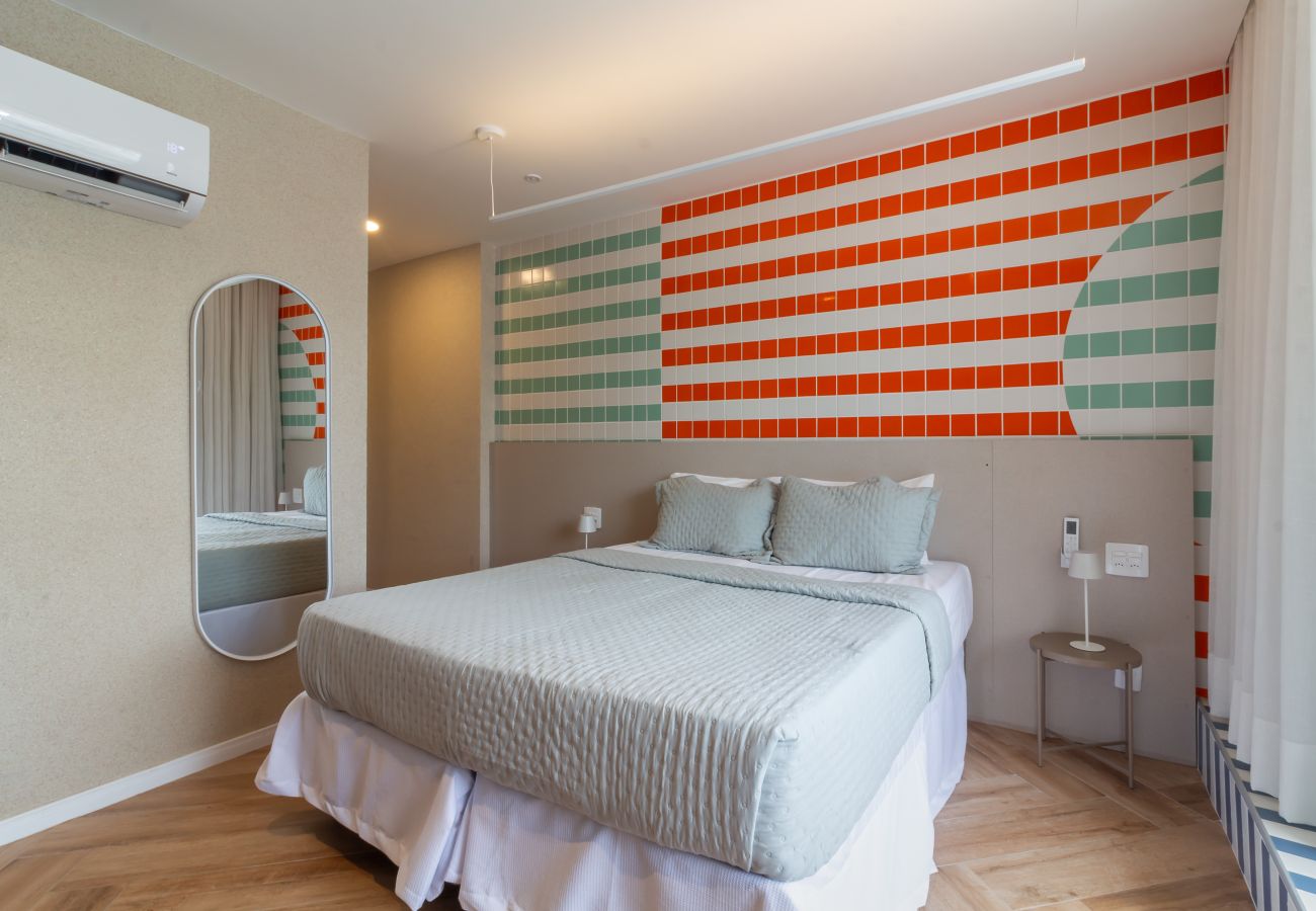 Appartement à Rio de Janeiro - Vista para o Mar e Varanda com Banheira  | Q4