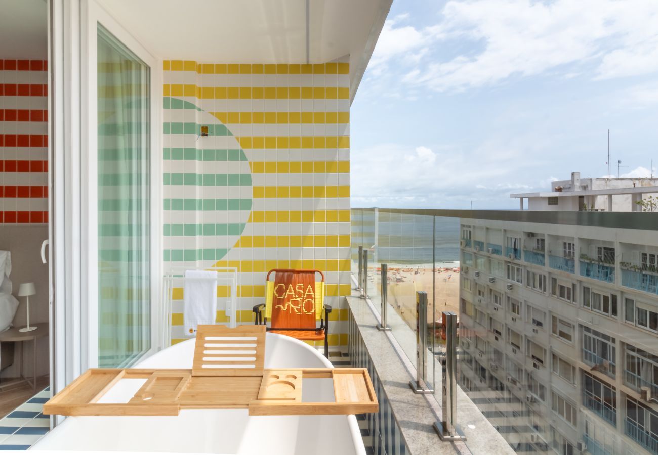 Appartement à Rio de Janeiro - Vista para o Mar e Varanda com Banheira | Q2