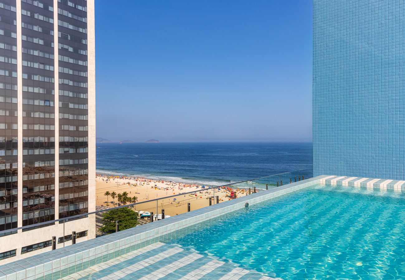 Appartement à Rio de Janeiro - Vista para o Mar e Varanda com Banheira | Q18