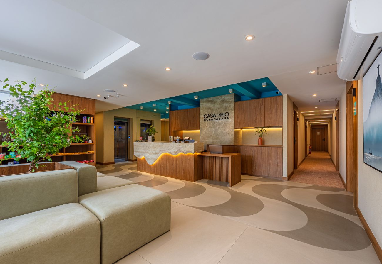 Appartement à Rio de Janeiro - Refúgio a Poucos Passos de Praia de Copacabana | Q10 PCD