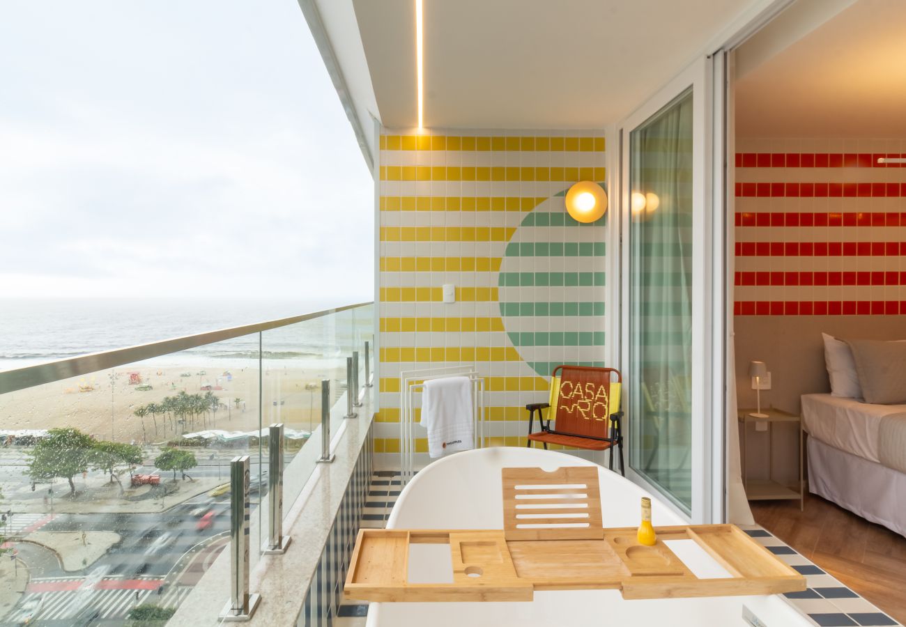 Appartement à Rio de Janeiro - Vista para o Mar e Varanda com Banheira | Q17