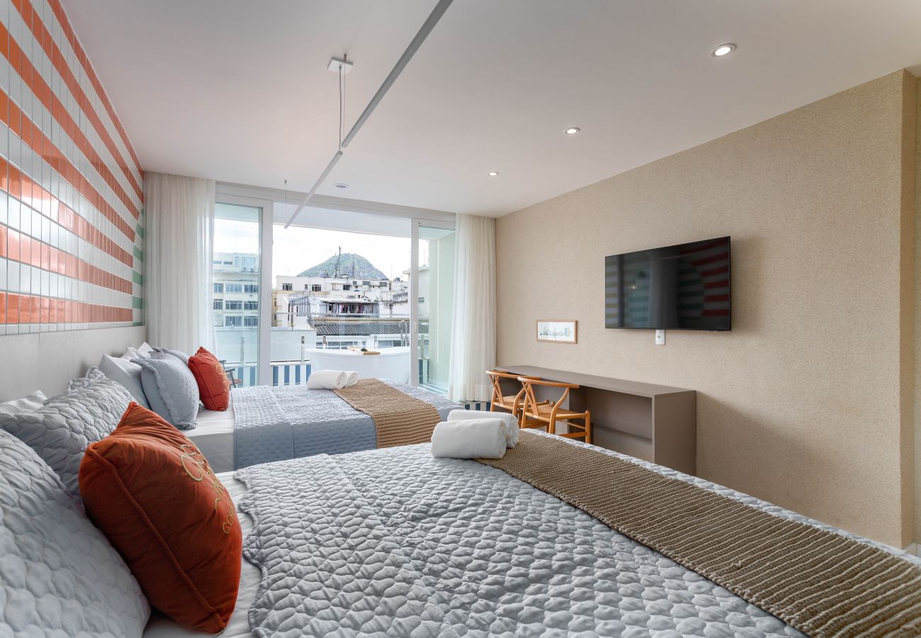 Appartement à Rio de Janeiro - Vista para o Mar e Varanda com Banheira | Q5