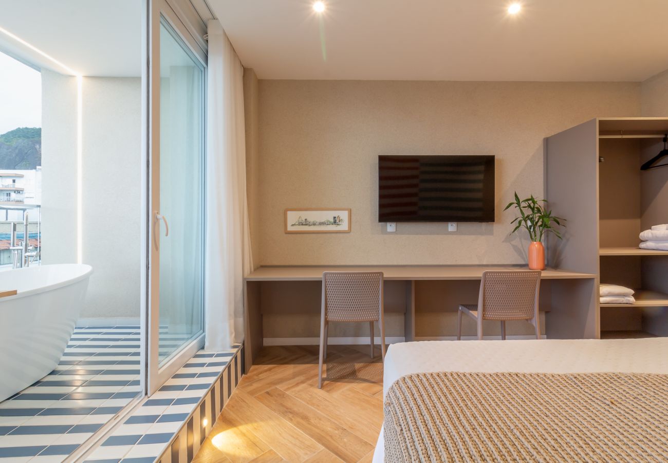 Appartement à Rio de Janeiro - Vista para o Mar e Varanda com Banheira | Q12